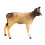 Porseleinen beeld: Jersey Calf, model 1249D, gemerkt Beswick, -7,2 cm hoog-