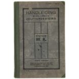 Voor 1940, boek 'Handleiding bij den Cursus in Zelfverdediging, systeem W.K.' (Wladimir