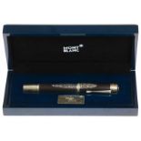 Montblanc, Limited Edition Alexander Von Humboldt 2941/4810, fountain pen with 18ct gold nib, in