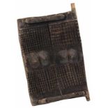 Gestoken houten graandeurtje, Dogon, Mali - 80 x 50 cm -