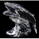Swarovski: SCS - Jaarlijkse Editie 1992 - Walvissen in helder kristal, met certificaat in