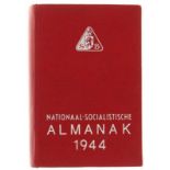 WOII, Nationaal-Socialistische Almanak 1944, met namenlijst van leden en van gesneuvelden,