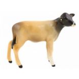 Porseleinen beeld: Jersey Calf, model 1249D, gemerkt Beswick, -7,2 cm hoog-