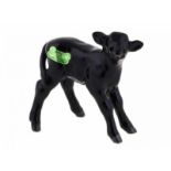 Porseleinen beeld: Aberdeen Angus Calf, model 1406A, gemerkt Beswick -7,6 cm hoog-