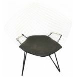 Diamond Chair, ontwerp Harry Bertoia, 1952, uitvoering Knoll International, New York, derde kwart