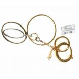 Sleutelhanger met hanger, Chopard, daarbij: sleutelring, Chopard