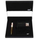 Montblanc Annual Edition 2008, Classical Mythology Danae and the Golden Rain, fountain pen with 18ct