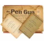 WOII en later, 20 uitgaven van 'Weekblad de Pen Gun', uitgegeven direct na WOII door de