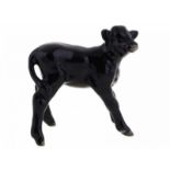 Porseleinen beeld: Aberdeen Angus Calf, model 1406A, gemerkt Beswick -7,6 cm hoog-