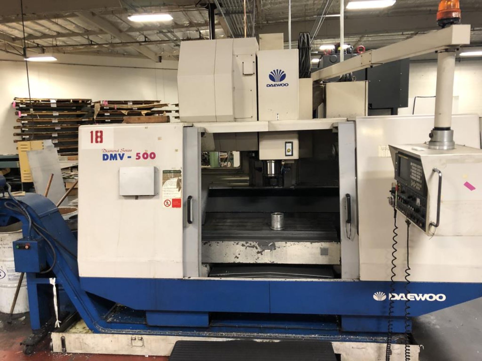 1999 Daewoo DMV-500s Diamond Series Vertical CNC