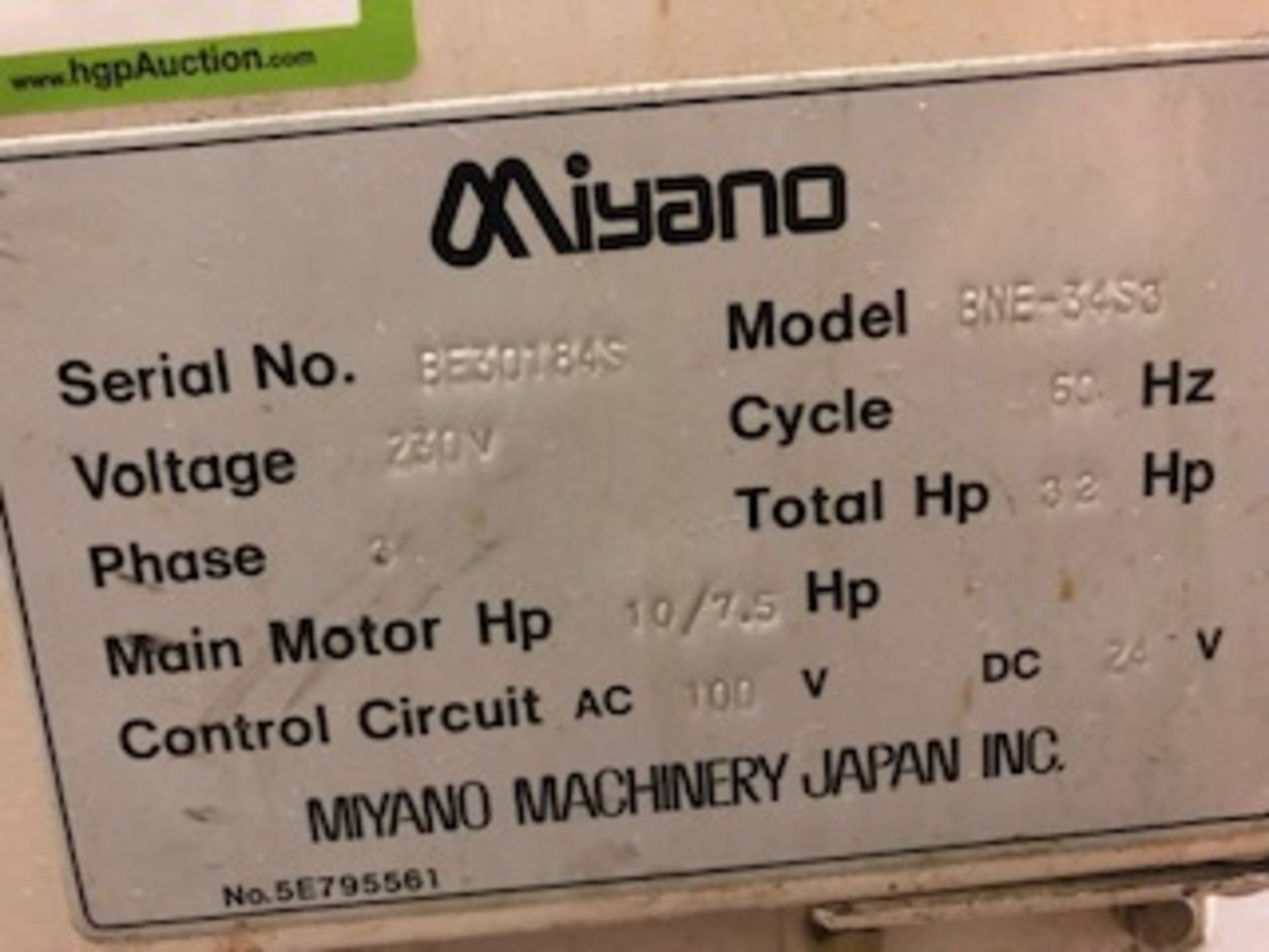 Miyano BNE-34S3 5-Axis Turning Center - Image 10 of 15