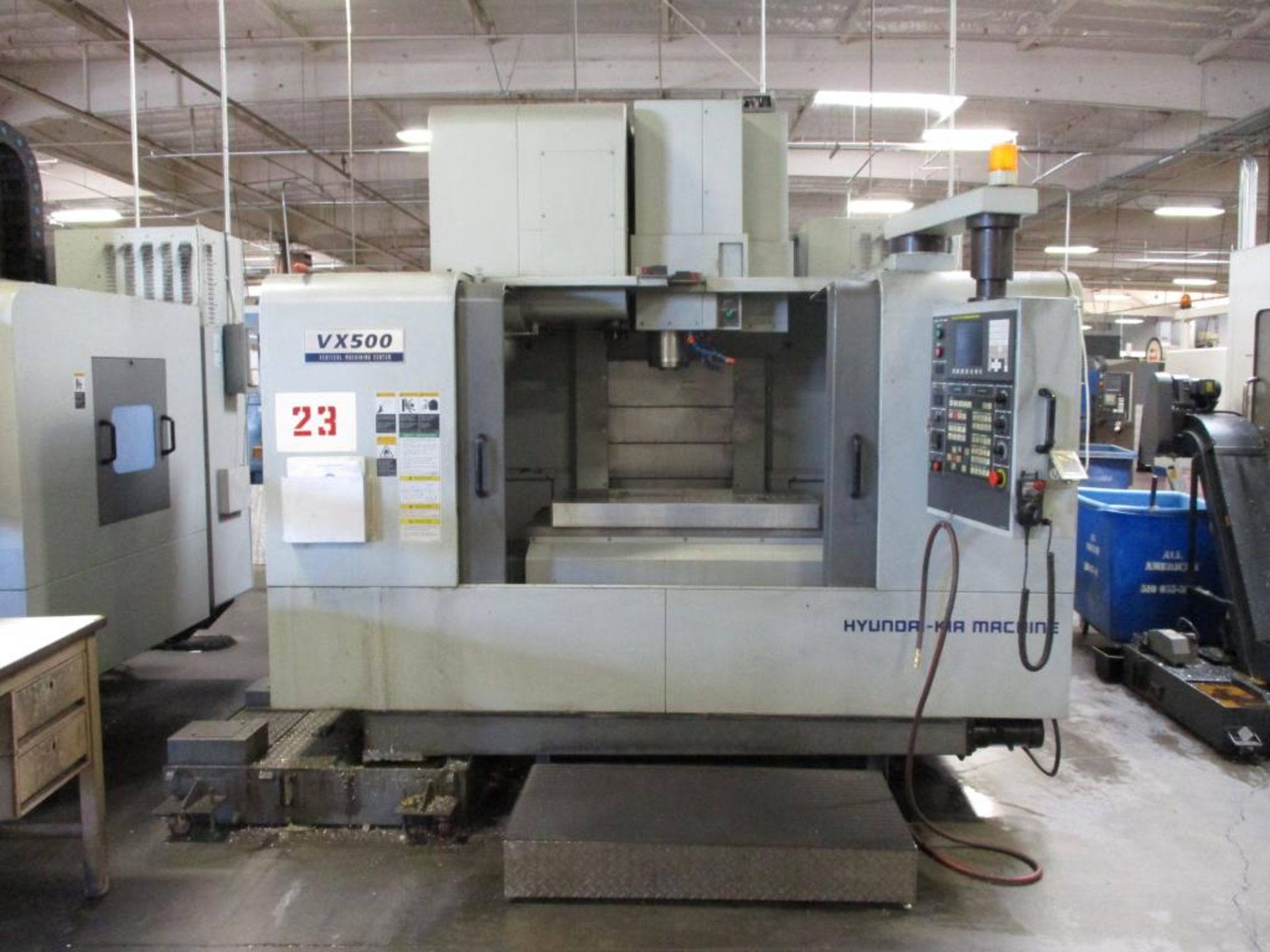 Hyundai-Kia Machine VX500 Vertical CNC Machining - Image 2 of 13