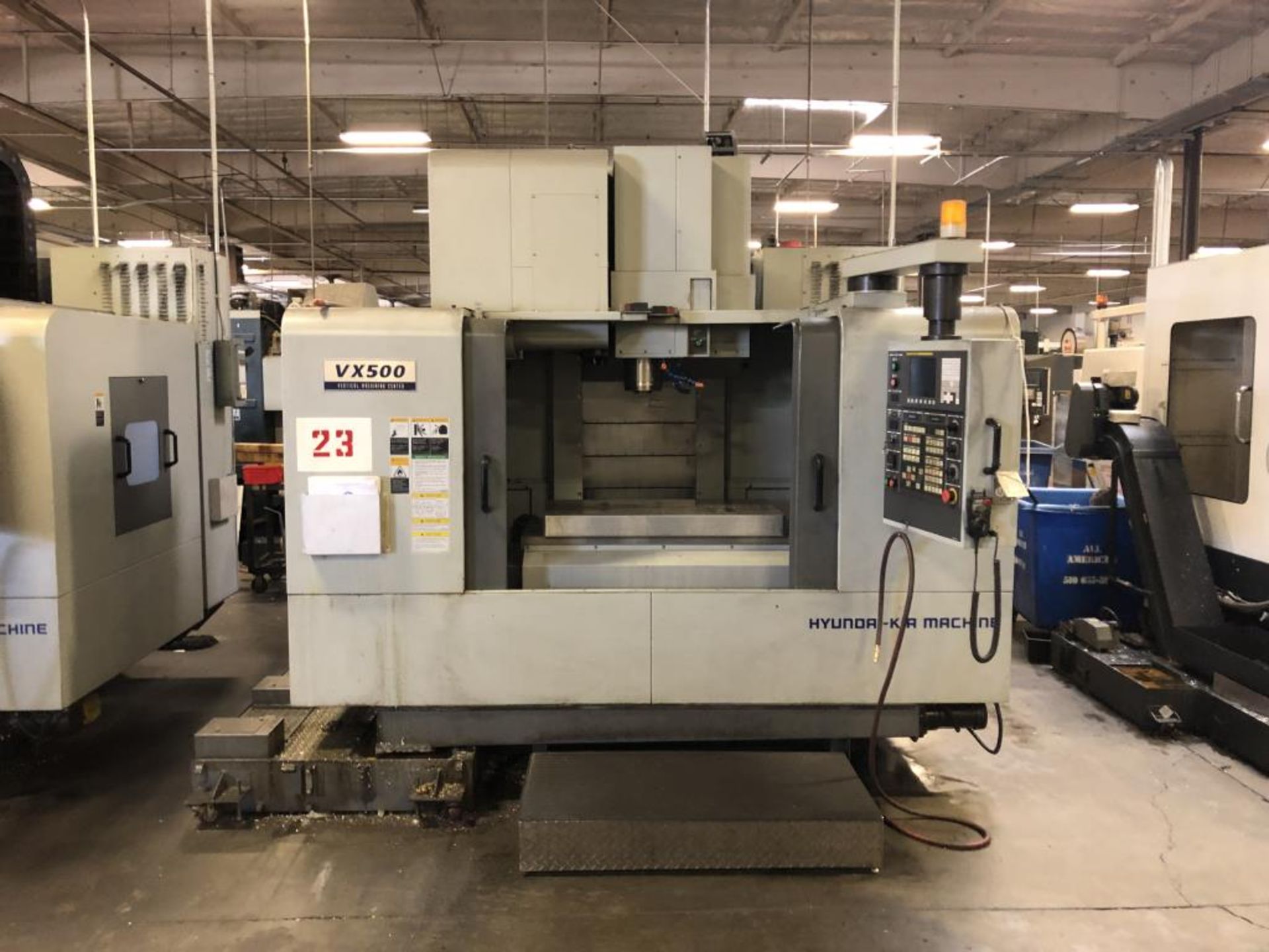 Hyundai-Kia Machine VX500 Vertical CNC Machining