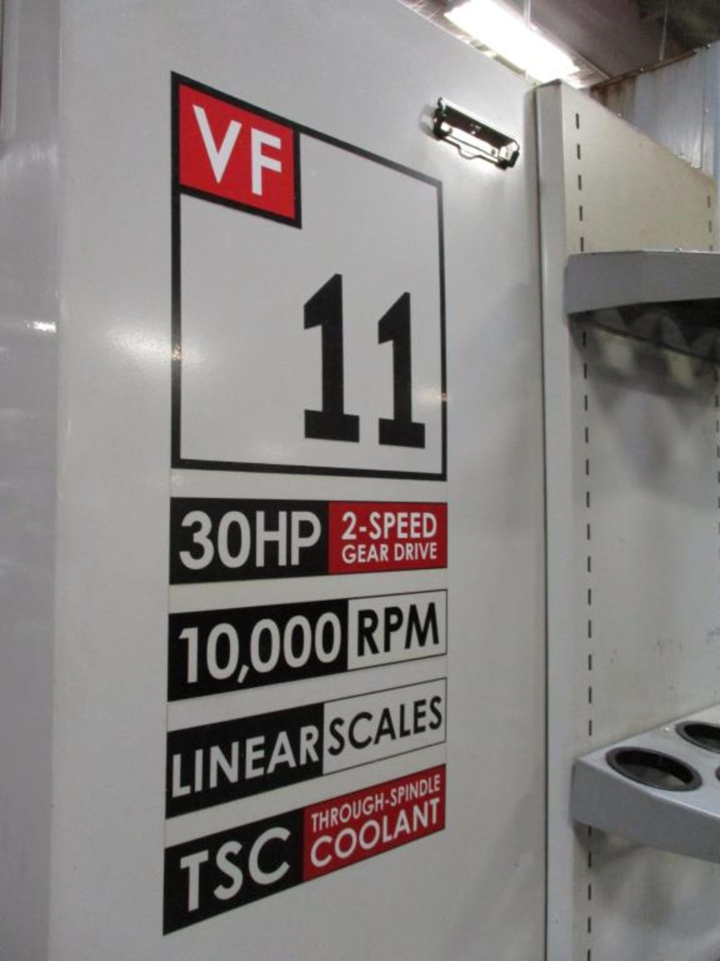 2008 Haas VF 11/50 Vertical Milling Machine - Image 8 of 21