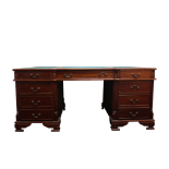 Victorian style partners desk