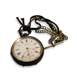 KAY'S TRIUMPH SILVER CASED POCKET WATCH