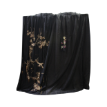 SET OF ORIENTAL STYLE CURTAINS