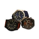 COLLECTION OF THREE TIMBERLAND WATCHES