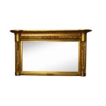 ROCOCO STYLE OVERMANTEL MIRROR