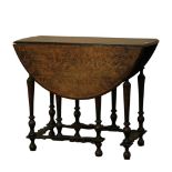 VICTORIAN OAK DROP LEAF TABLE