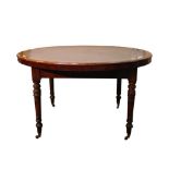 VICTORIAN MAHOGANY CENTRE TABLE