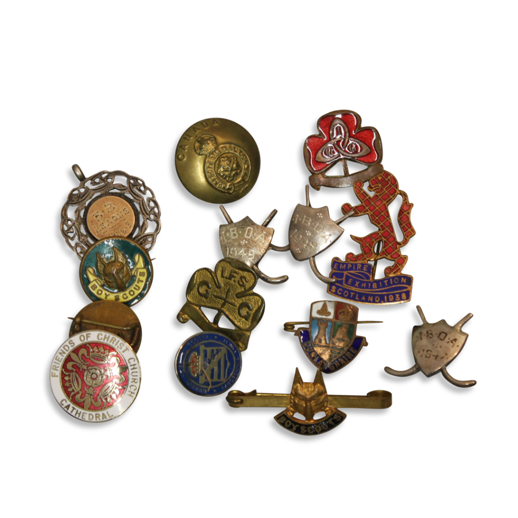 COLLECTION OF ASSORTED BADGES AND MEDALS