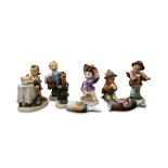 COLLECTION OF HUMMEL AND HUMMEL STYLE FIGURES