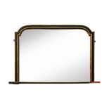 VICTORIAN OVERMANTEL MIRROR