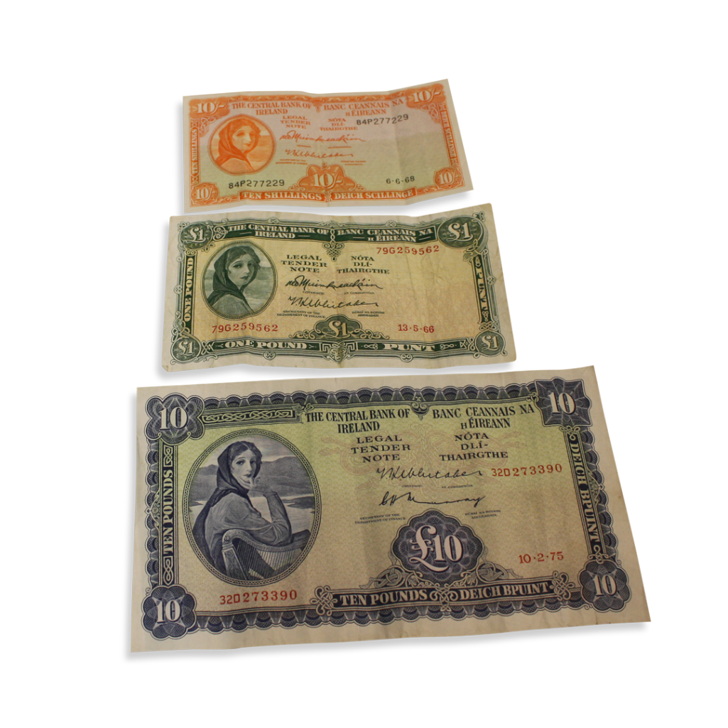 IRISH LAVERY BANKNOTES