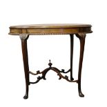 EDWARDIAN MAHOGANY OCCASIONAL TABLE