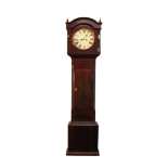 Early Victorian mahogany grandfather clock