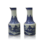 PAIR OF CHINESE POST-REPUBLIC PERIOD WATER JUGS