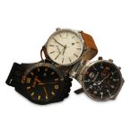 COLLECTION OF THREE TIMBERLAND WATCHES