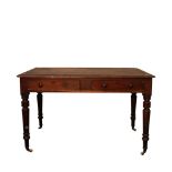 VICTORIAN MAHOGANY WRITING TABLE