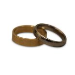 TWO WEDDING BANDS