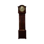 VICTORIAN MAHOGANY CASED GRANDFATHER CLOCK