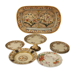 COLLECTION OF IRONSTONE WARE