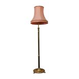 BRASS ADJUSTABLE STANDARD LAMP