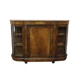 EDWARDIAN INLAID WALNUT CREDENZA