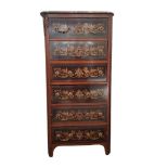 LOUIS XVI STYLE CHEST OF DRAWERS