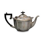 EDWARDIAN SILVER PLATED TEAPOT