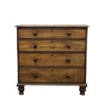 VICTORIAN MAHOGANY BACHELORS CHEST