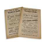 TWO ORIGINAL COPIES OF VANITY FAIR