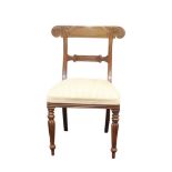 SET EIGHT VICTORIAN STYLE DINING CHAIRS
