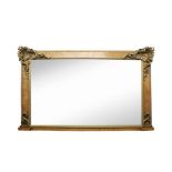 CONTINENTAL STYLE OVERMANTEL MIRROR