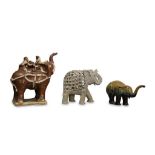 COLLECTION OF ELEPHANT STATUARY