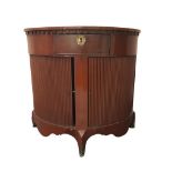 CONTINENTAL STYLE DEMI-LUNE CABINET