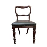 VICTORIAN MAHOGANY DINING CHAIR