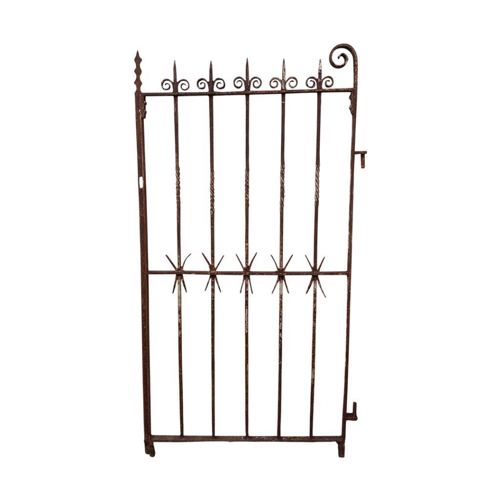 VICTORIAN WROUGHT IRON GATE