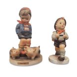 TWO HUMMEL FIGURES